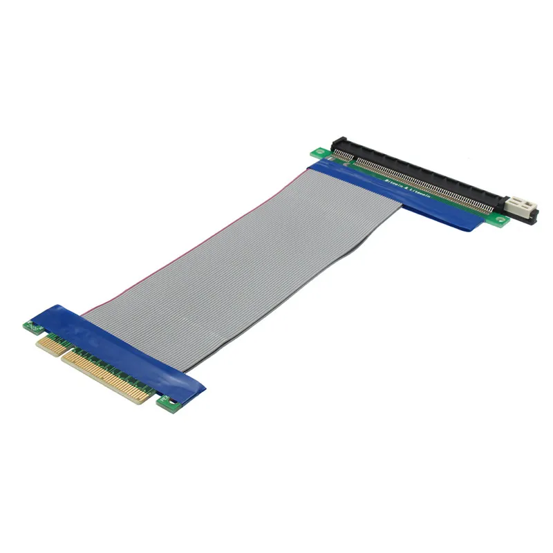 Câble PCI-E 8X serveur vers 16X, cordon d'extension de fente pour carte graphique, fil d'alimentation pour châssis PC 19cm