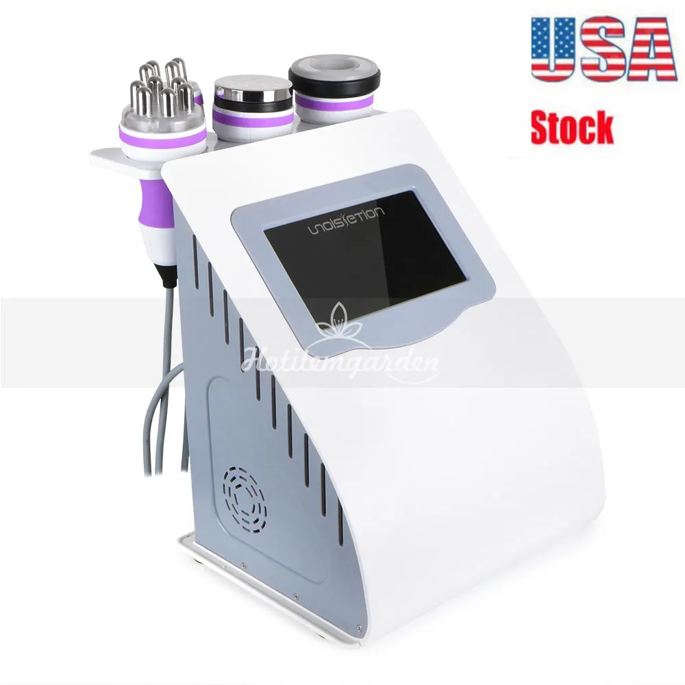 5 in 1 Hot item Ultrasonic Liposuction 40k Cavitation Radio Frequency Beauty Equipment Vacuum Bipolor RF Spa Machine