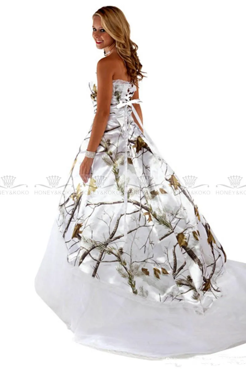 Robe De Mariee Camouflage Avec Jupe En Tulle Robe De Mariee De Camouflage Realtree Train De Balayage Ligne A Tissu Satine 2024 Du 114 19 DHgate