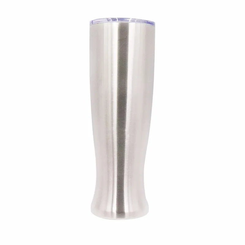 20oz Vase Coupe En Acier Inoxydable Tumbler Double Couche Flacon À Bière Tasse À Bière Gobelets Bouteilles D'eau Vase Forme Tasses NOUVEAU GGA2393