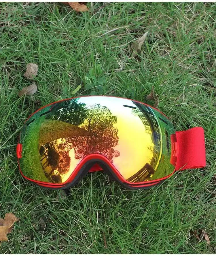 Professional Men Women Ski Goggles Eyewear Double Layers UV400 Anti-fog Big Ski Mask Skiing Glasses Snow Snowboard Goggles