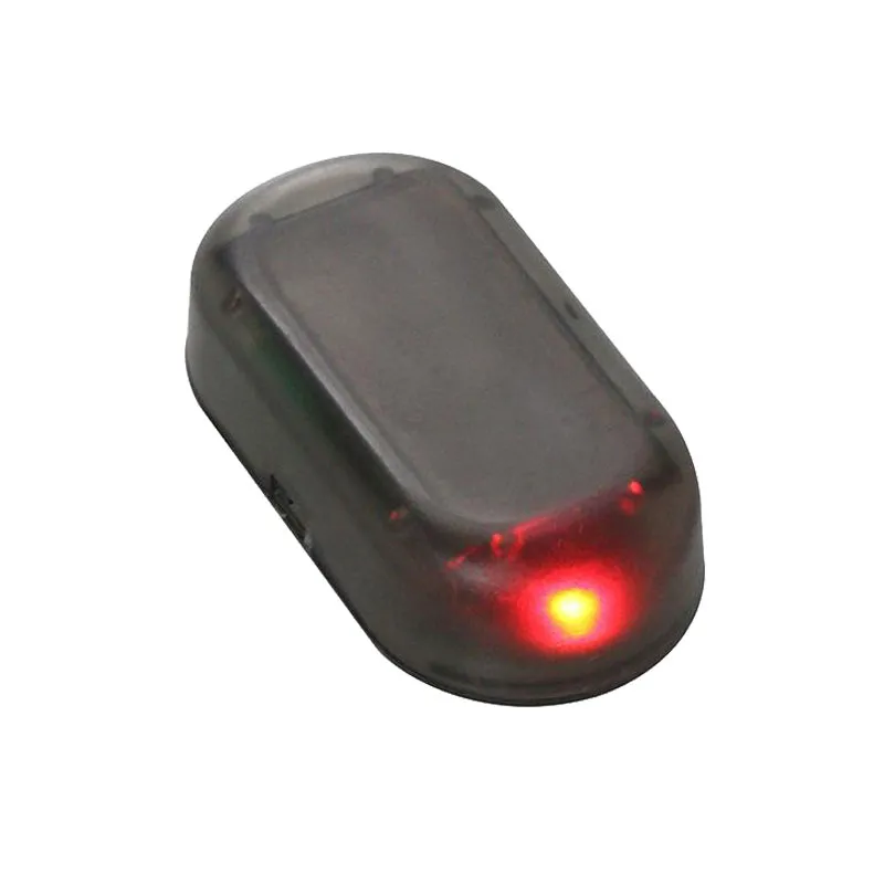 Antifurto Moto Con Allarme Allarme Auto Finto A LED Con Ricarica Solare - Luce Rossa Antifurto Per Auto Luce Rossa Dissuasione Ladri - Foto 11
