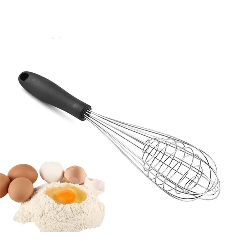 Balon Yumurta Çırpıcı Manuel Paslanmaz Çelik Tel Çırpma Bahar Bobin Mikser Pişirme Köpük Cook Blender Mutfak Aletleri JK1911