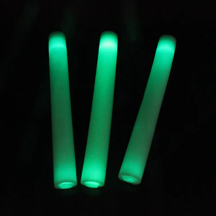 Customizable Rgb Tube Light Foam Sponge Stick For Concerts And