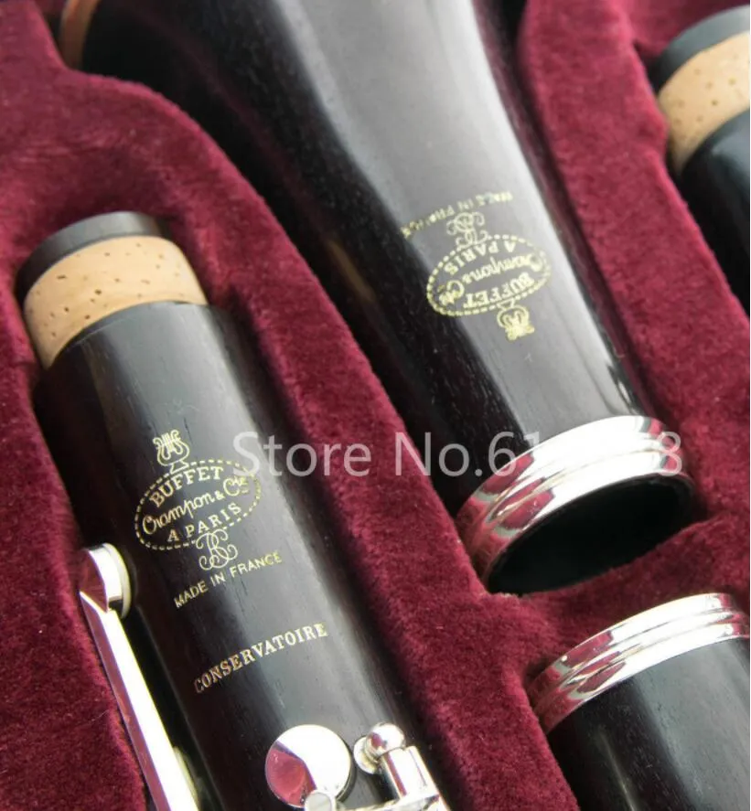 真新しいビュッフェ式クランソンConservateire C12 Bakelite Clarinet Professional BBチューブの楽器Bフラットクラリネット