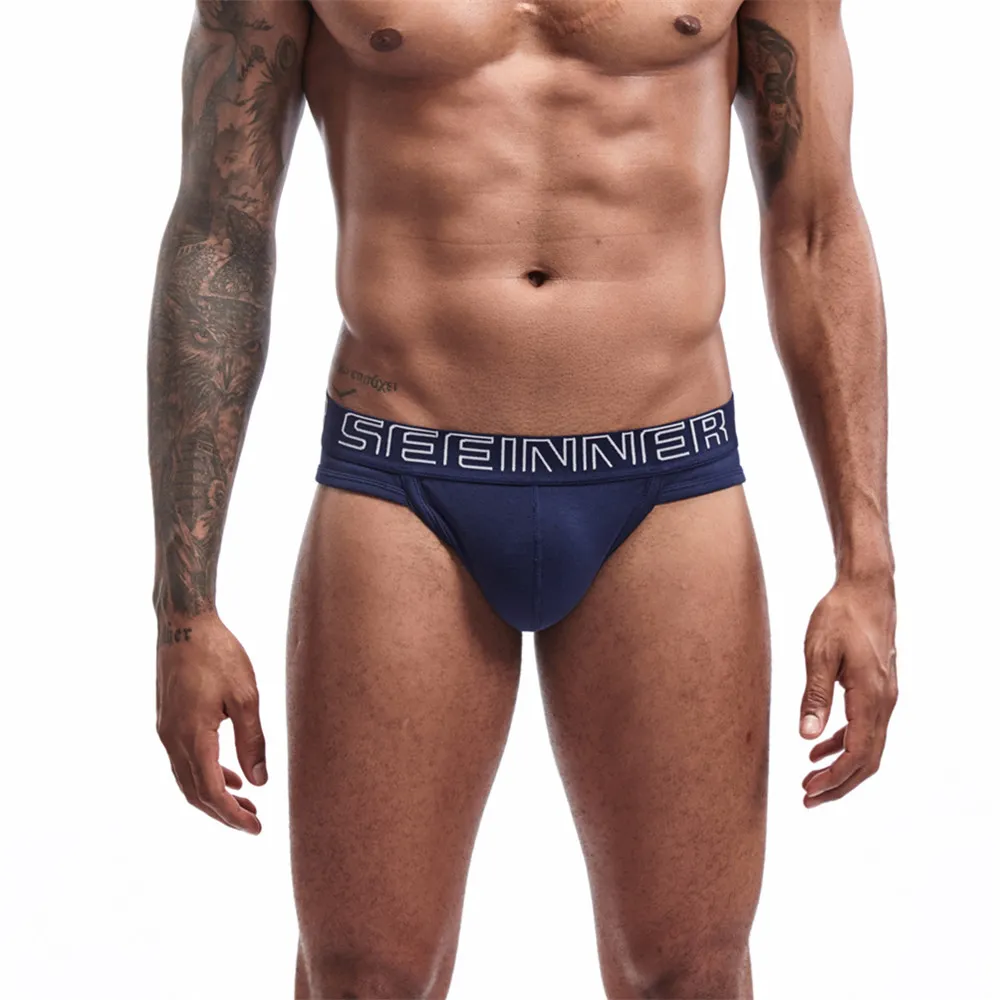 Hip Briefs Hommes Sexy Sous-Vêtements Gay Hommes Appel Sous-Vêtements Confortable Poche Scrotale Élastique Hommes Culotte De Haute Qualité