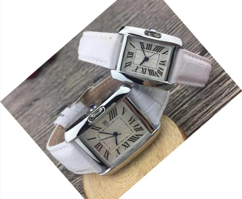 기타 시계 최고 브랜드 사파이어 슈퍼 빛나는 커플 럭셔리 여성 남성 남성 시계 연인의 가죽 스트랩 골드 쿼츠 클래식 손목 시계 최고의 발렌타인 선물