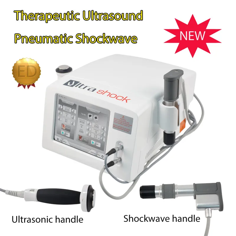 High quality shockwave magnetic pulse aultrasound physiotherapy equipment ultrasound machine for pain relief with 12pcs transmitter