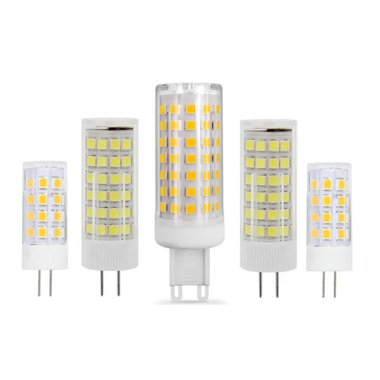 G4 G9 LED AC 220 V 110V Mini Lampa LED Żarówka G4 G9 2835SMD 3W 5W 7W światła 9 W Wymień halogenowy G4 G9 Spotlight