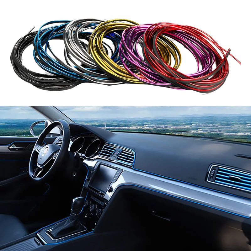 Flexible Universal Car Strips For DIY Interiors Moulding, Auto Central  Control, And Door Casing Anti Collision Decoration From Blake Online, $0.91