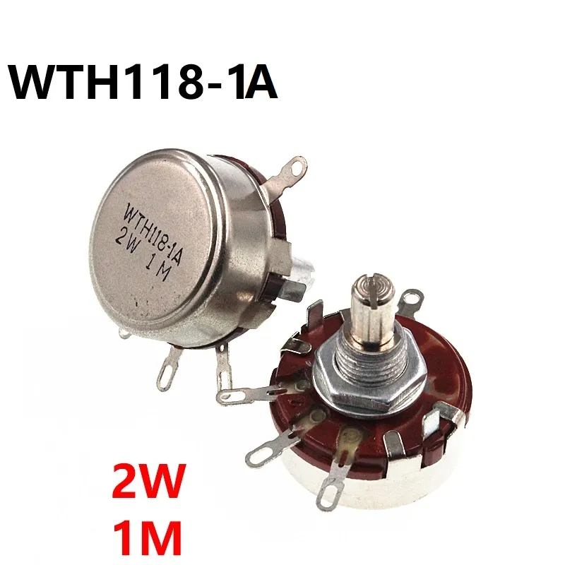 WTH118 2W 1M única vez potenciómetro filme de carbono