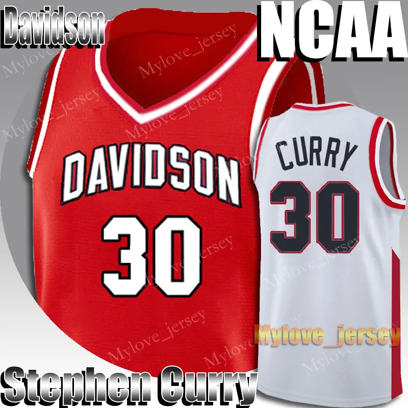 NCAA Davidson College tröja Kawhi Leonard Russell 0 Westbrook Kevin 35 Durant Jerseys College Baskettröja