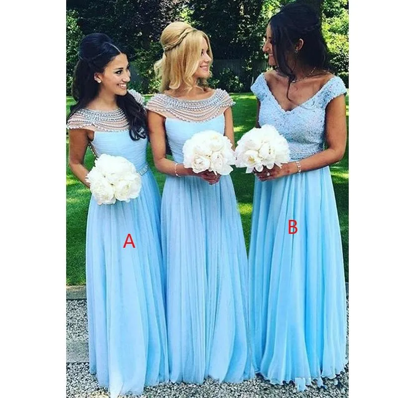 pearl blue bridesmaid dresses The Ultimate Guide to Choosing Blue Bridesmaid Dresses for Your Weddin