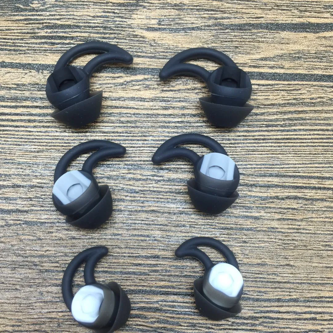 Bluetooth Headset Eartitips Earbuds voor Bose Q20 Q30 Eargeles Siliconen Oor Tips Buds Gels Earhook 300Set / Lot 1 Set = 6 Stks
