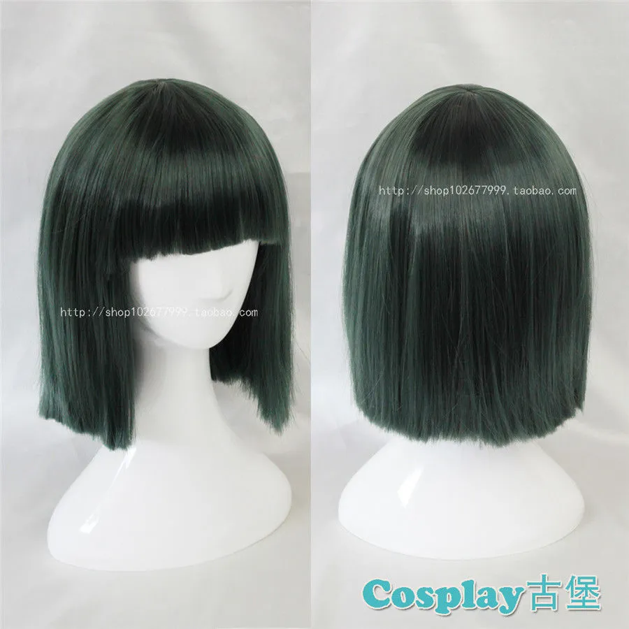 Spirited Away Nigihayami Kohakunushi green short healthy cosplay wig