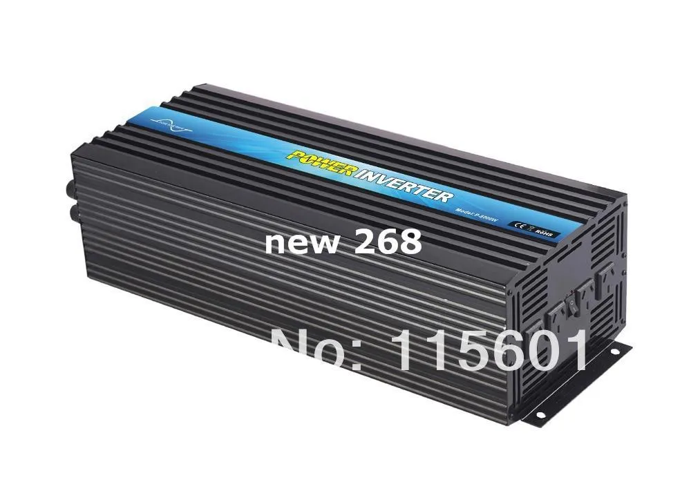 Freeshipping High frequency Pure Sine Wave Solar Power Inverter 5000W DC 24V TO AC230V