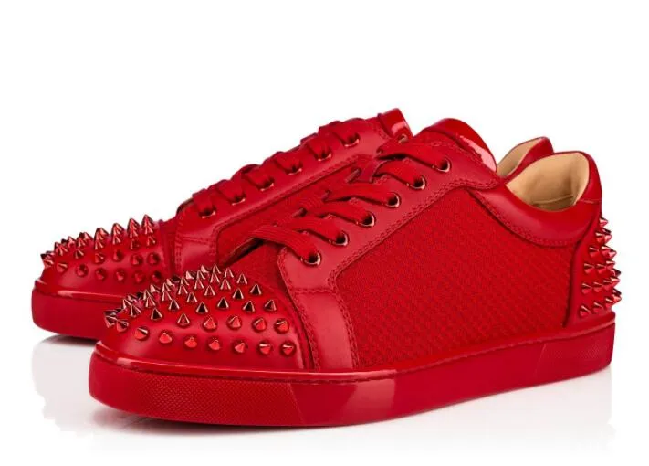Lage Top Junior Rode Bodem Sneakers Voor Heren Mode Heren Vrouwen Casual Zwart, Goud, Grijs, Roze ... EU35 47 Van 52,84 € | DHgate