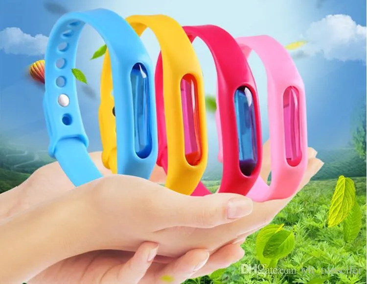 20pcs Anti Mosquito Pest Insect Bugs Repellent Repeller Wrist Band Bracelet Wristband Protection mosquito Deet-free non-toxic Safe Bracelet