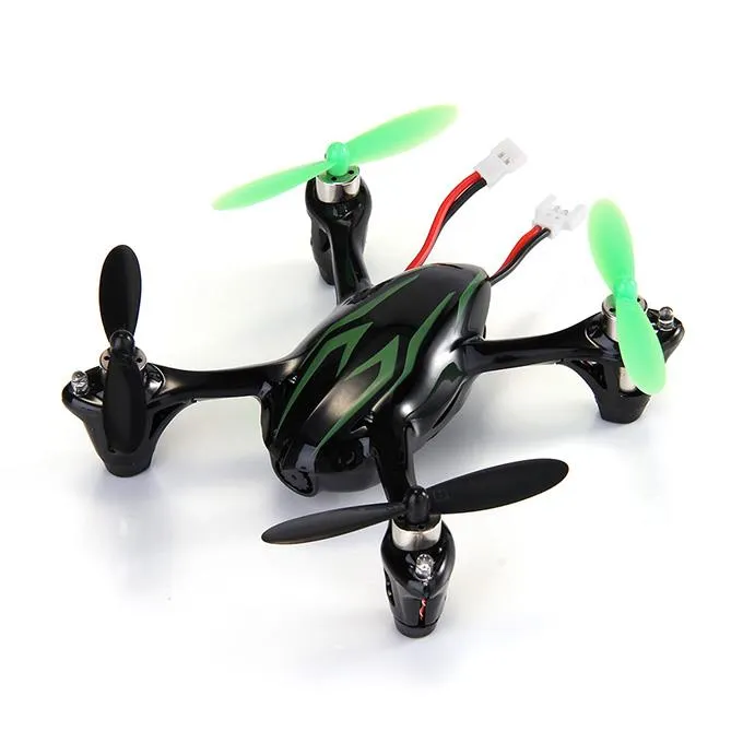 HUBSAN X4 H107C 4CH RC QUADCOPTER 2.4G 6軸GRYO 2.0MPカメラRTF  - ブラックグリーン