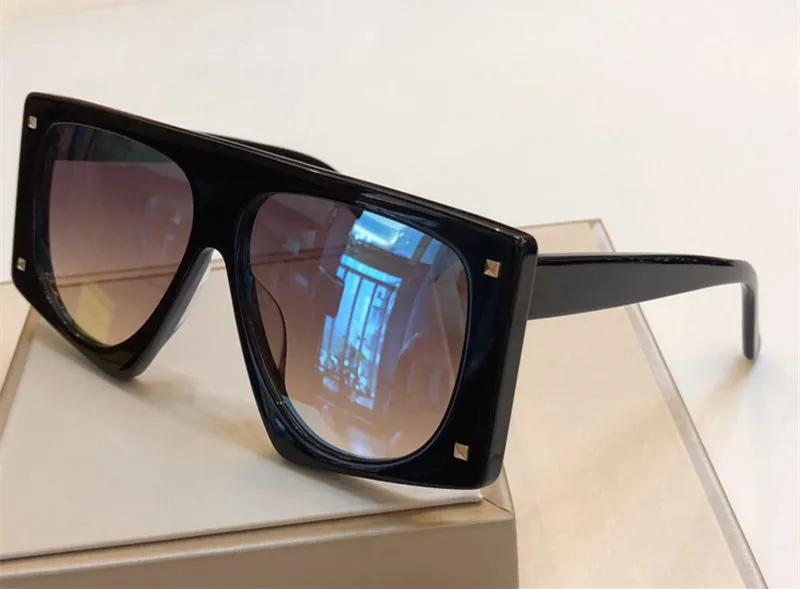 Wholesale-Fashion Brand Desginer Sunglasses Trend Square Frame Glasses Mosaic rivets Design Lens Laser Eyewear Top Quality UV400 Protection
