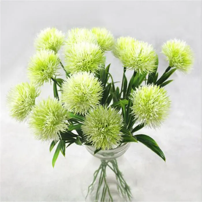 tige unique pissenlit Fleurs artificielles pissenlit Fleur En Plastique De Mariage décorations longueur environ 25 cm Table Centres MMA1068