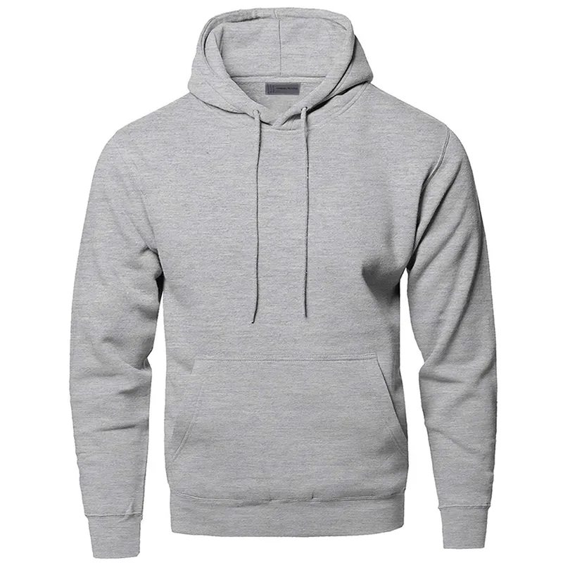 Hoodie Hombre Gris