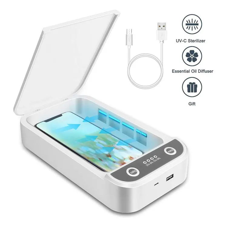 Stérilisateur Biberon Jouet Sac Stérilisateur UV Portable - Désinfection 99, 9% En 3 Min Pour Biberons, Téléphones, Cosmétiques Sac Stérilisation Biberon