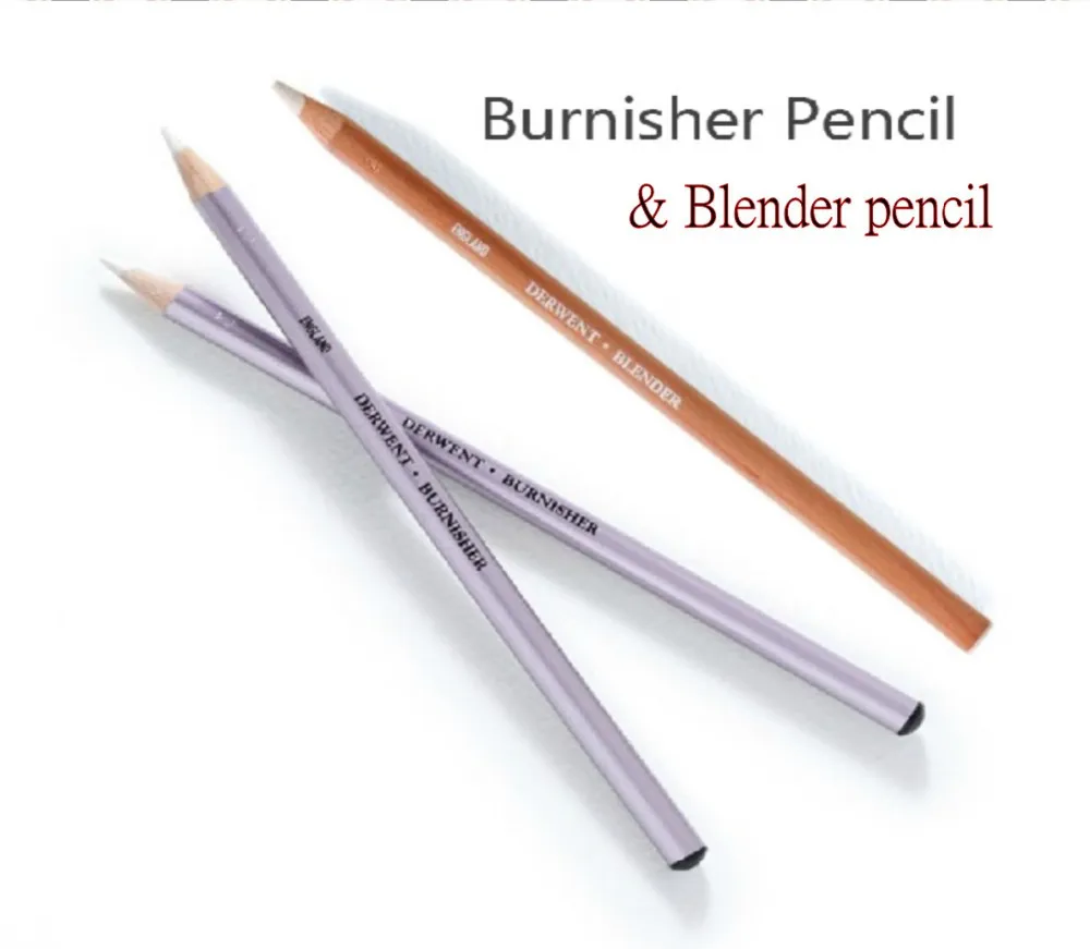 Colorless Blender & Burnisher Special Drawing Sketch Pencil