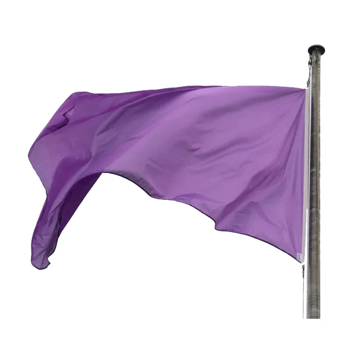 Purple Flag Solid Color Flags 3x5ft Hanging Flying Flags 90x150 cm for Indoor Outdoor Decoration, free shipping