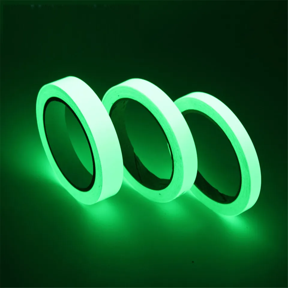 Luminous Fluorescent Night Self Adhesive Glow In The Dark Sticker Tape  Safety Security Home Decoration Warning Tape From Yxw104187786, $1.25
