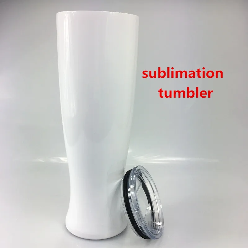 sublimation DIY 30 oz Pilsner Verre à Bière gobelets 304 En Acier Inoxydable bière Tasse Bureau Maison Coffeetumbler Creative Vase Tasse Avec Couvercles