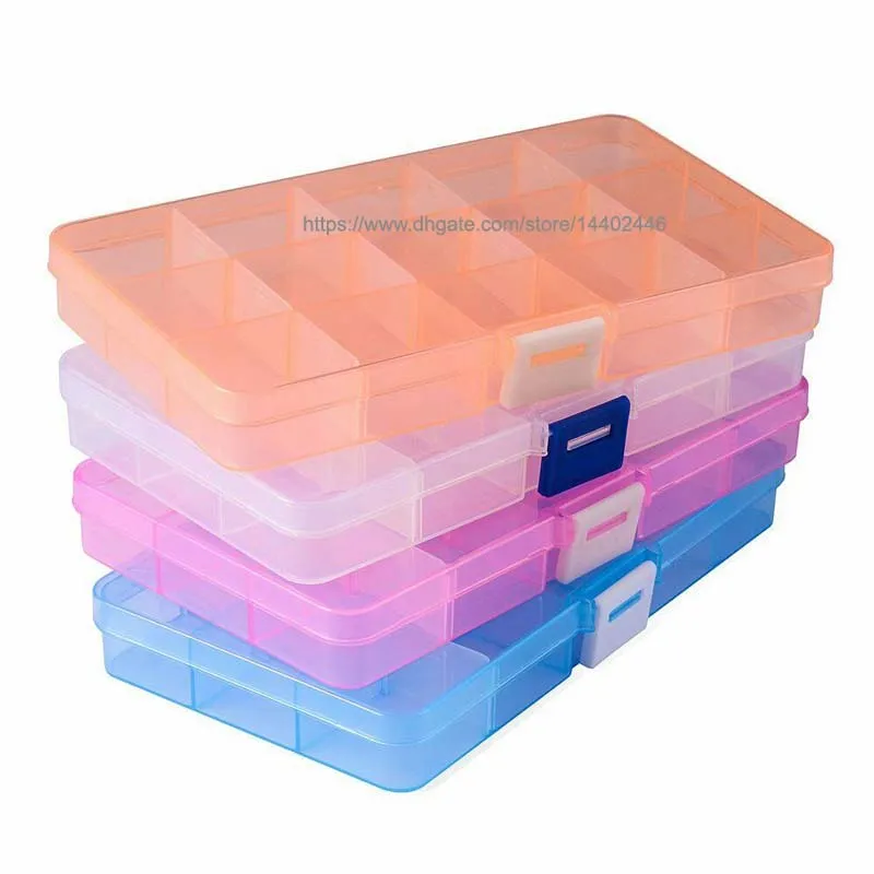 15 Grids Compartment Organizer Box with Dividers Storage Organizer
