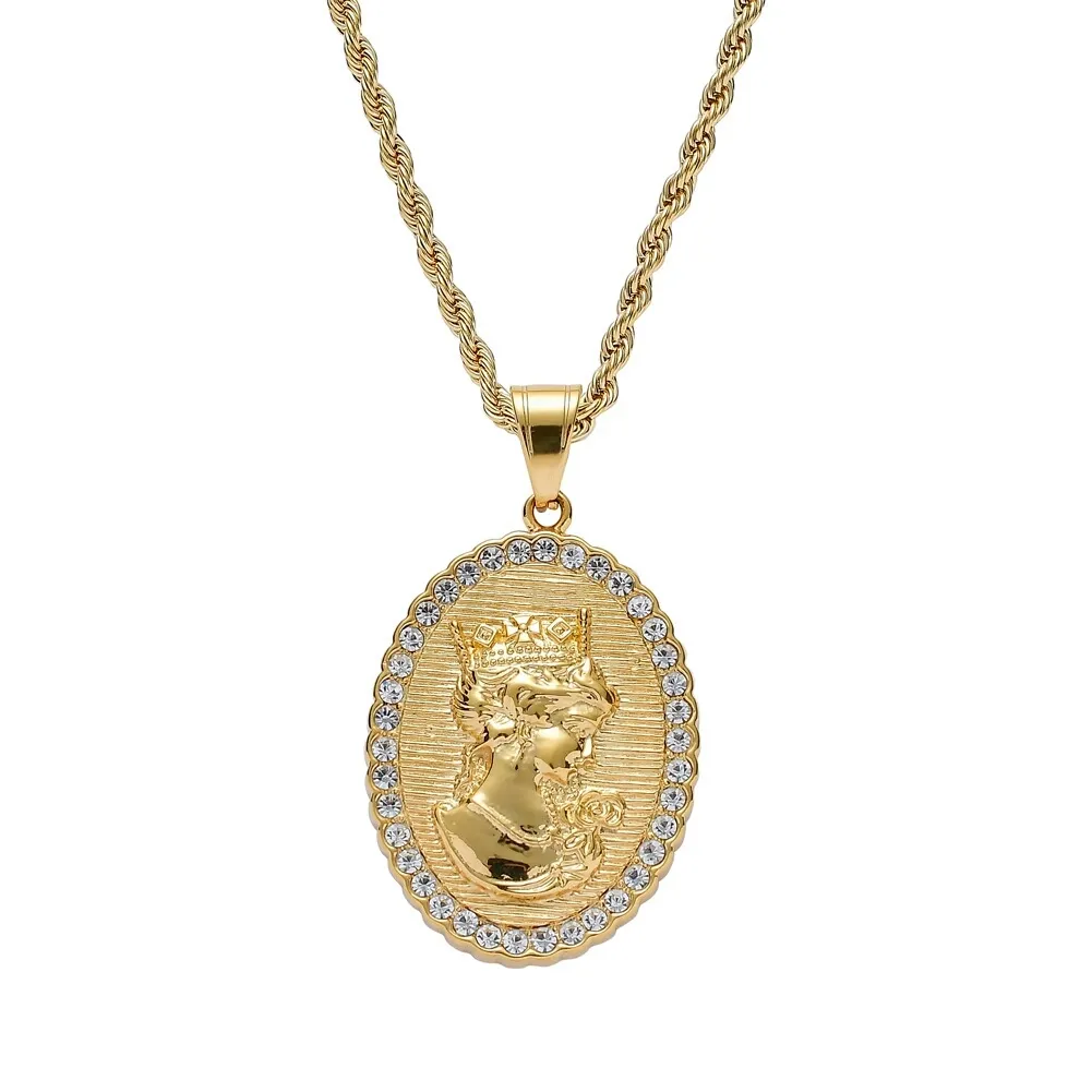 Quality Gold 14k Gold Polished St Christopher Pendant XR1499 - Nacols  Jewelry