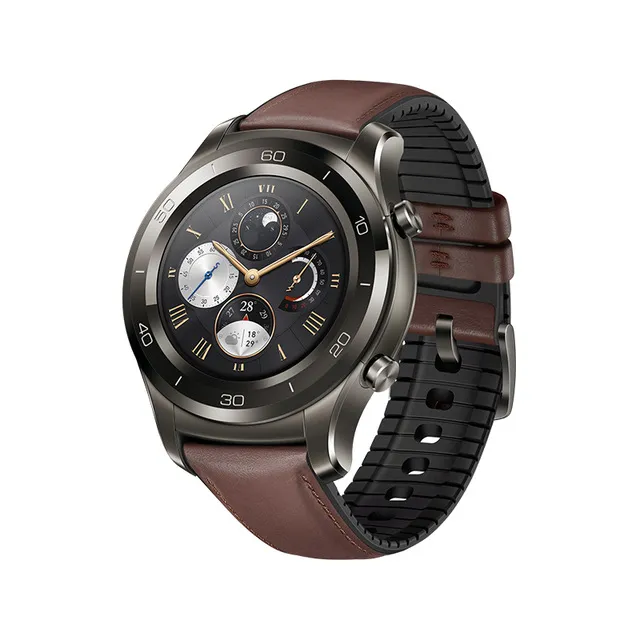 Original Huawei Relógio 2 Pro Smart Watch Suporte LTE 4G Telefone Chamada GPS NFC Pulseira Monitor de Frequência HeartWatch para Android iPhone Telefone