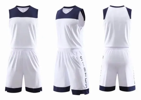 2019 Personalità maschile Acquista abbigliamento da basket personalizzato popolare Uniformi della squadra di basket Maglia da uomo Performance negozi di abbigliamento online