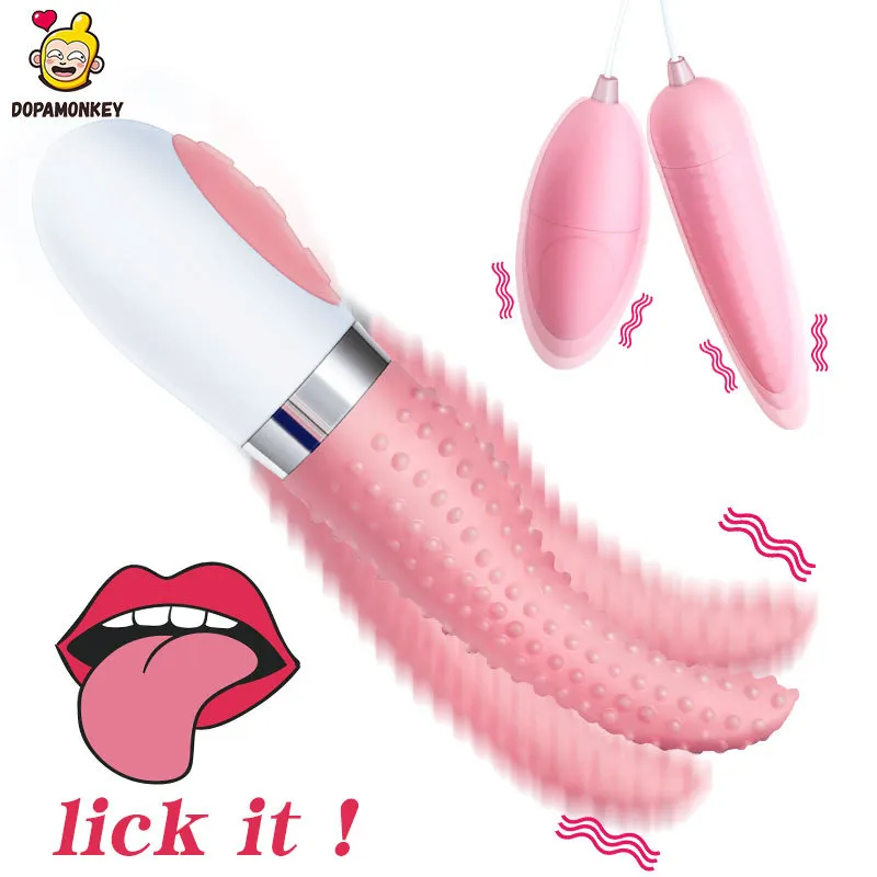 DOPAMONKEY Vibrating Tongue Vibrator 7 Speed Rabbit... From Gou05, $13.39 |  DHgate.Com