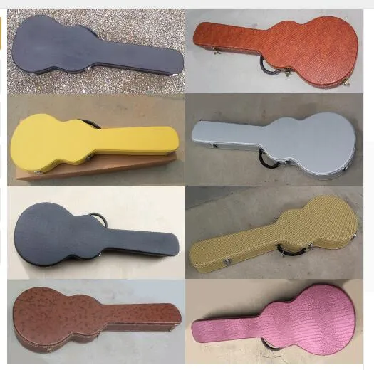 Factory Custom elektrische gitaar koffer / tas, 8 kleuren, kan van binnen op maat worden gemaakt