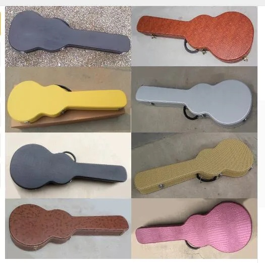 Fabrikspezifisches Hardcase/Tasche für E-Gitarre, 8 Farben, kann innen individuell gestaltet werden