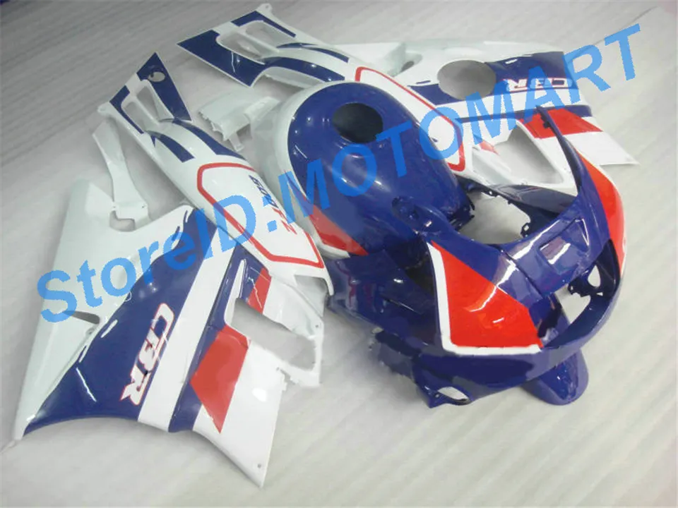 Motorcykel Full Fairing Bodywork Kit Panel Set Fit för Honda CBR600 F2 1991 1992 1993 1994 CBR600 F2 1991-1994 HG010