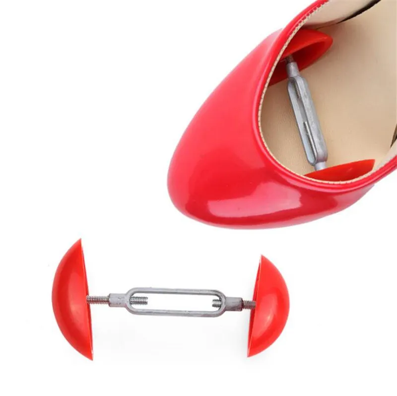 1Pair Of Men Women Stretchers Shaper Expanders Width Extender Adjustable Head toe expander Mini High-heeled Shoe Trees Shoe expansion