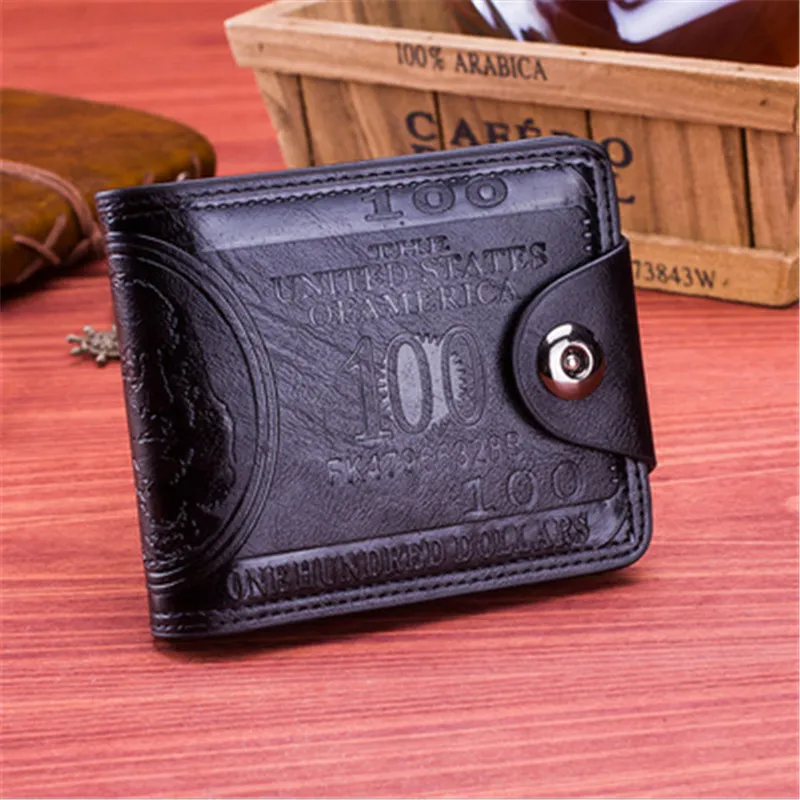 Amazon.com: CcacHe Male Cow Leather Wallets Wallet Zipper Pocket Money Bag Coin  Purse Anti Theft Wallet Men (Color : Brown) : Clothing, Shoes & Jewelry