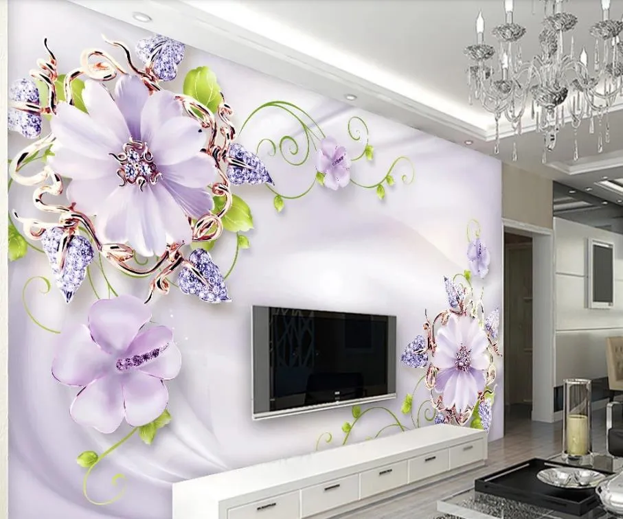 European Style Photo Wallpaper - Custom Mural 3D Luxury Royal Palace Hotel Hall Wall Painting, Living Room Bedroom Sofa TV Background Decoration, 200 Cm (H) × 300 Cm (W