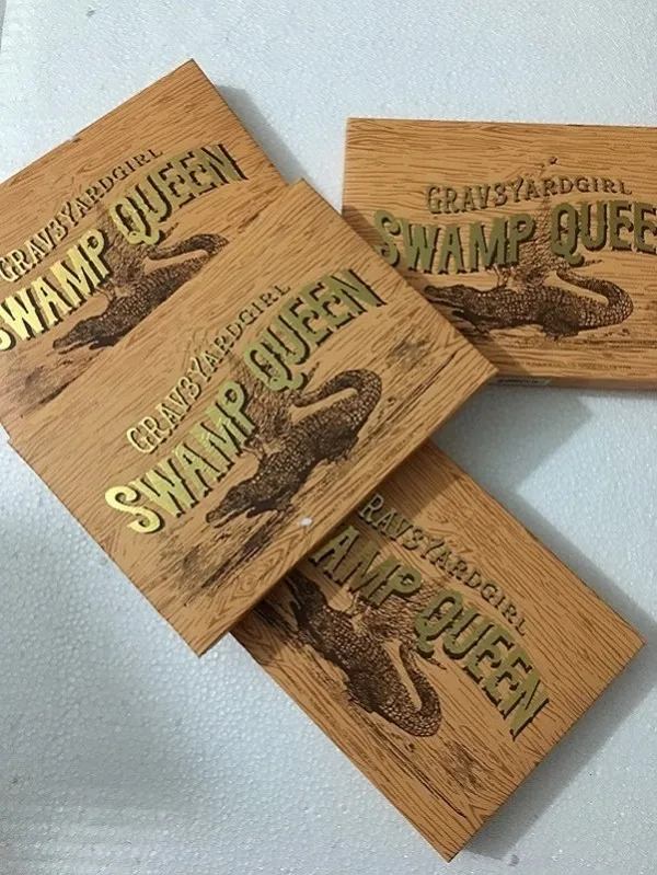 YARDGIRL SWAMP QUEEN 12 Farben Lidschatten-Make-up, schimmernder, mattierter Lidschatten, Erdfarbenpalette, kosmetisches Marken-Make-up