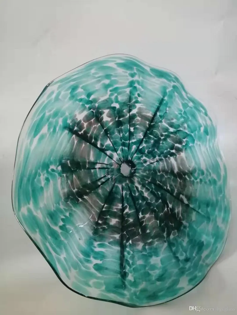 Мода муранского стекла Декоративные тарелки для подвешивания Оптовая Перегорел Wall Art Elegance Glass Craft канделябра стены