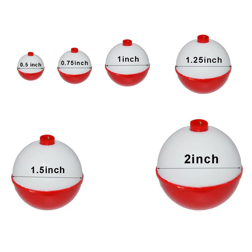 Bobber Fishing Float Snap On Fishing Tackle Ball Sea Fishing Floats Buoy  Floats 0.5inch 0.75inch 1inch 1.25inch 1.5inch 2inch From 3,14 €