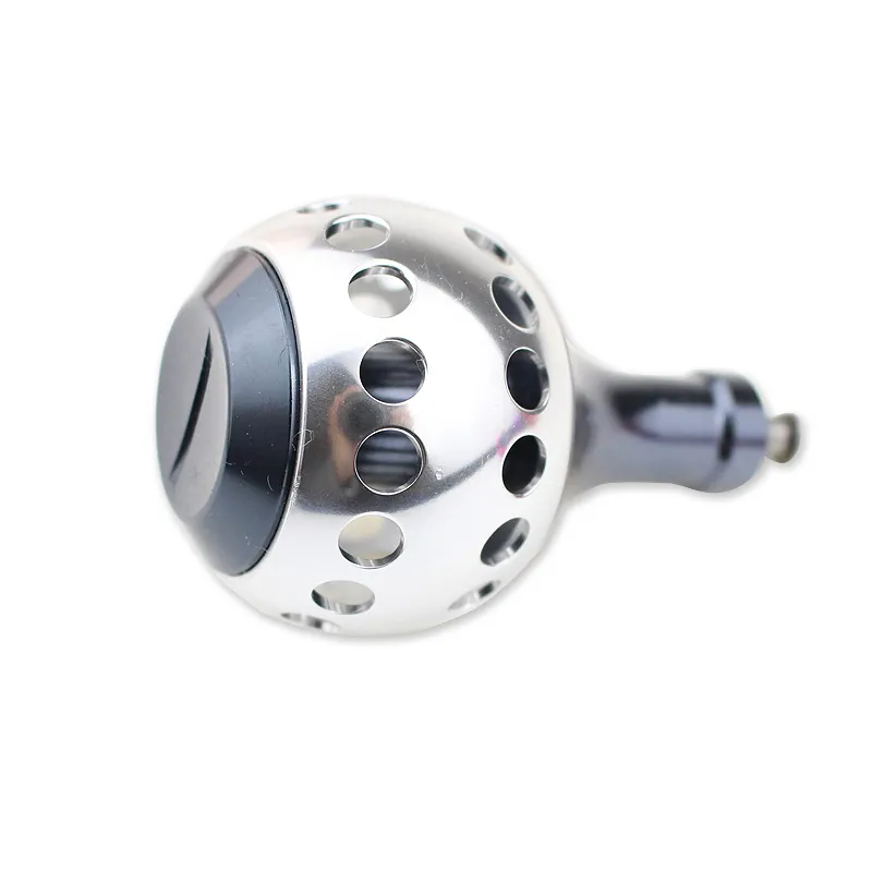 EKFAN Aluminium Ronde Vissen Reel Handvat Knoppen voor 5000-10000 Spinning Rollen Vis Tackle Accessoire