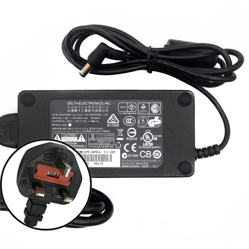 AC Power Adapter Fonte Para NAS QNAP TS-219P II AC Power Adapter Fonte Para NAS QNAP TS-219P II