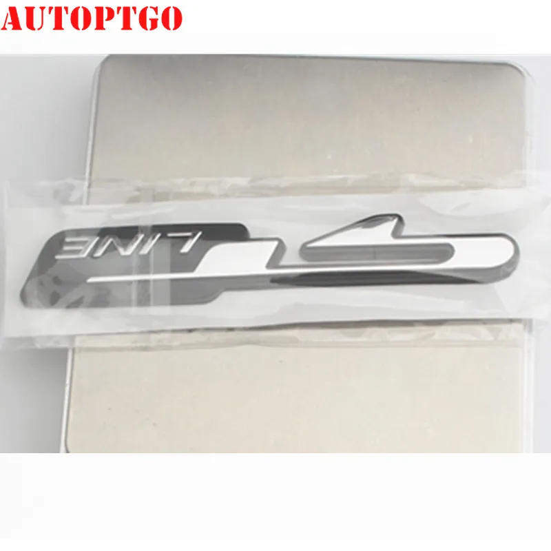 Adesivo GT Line 3D In ABS Per Auto Kia | Compatibile Con Ceed, Sportage, Picanto, Stonic | Nero Argento