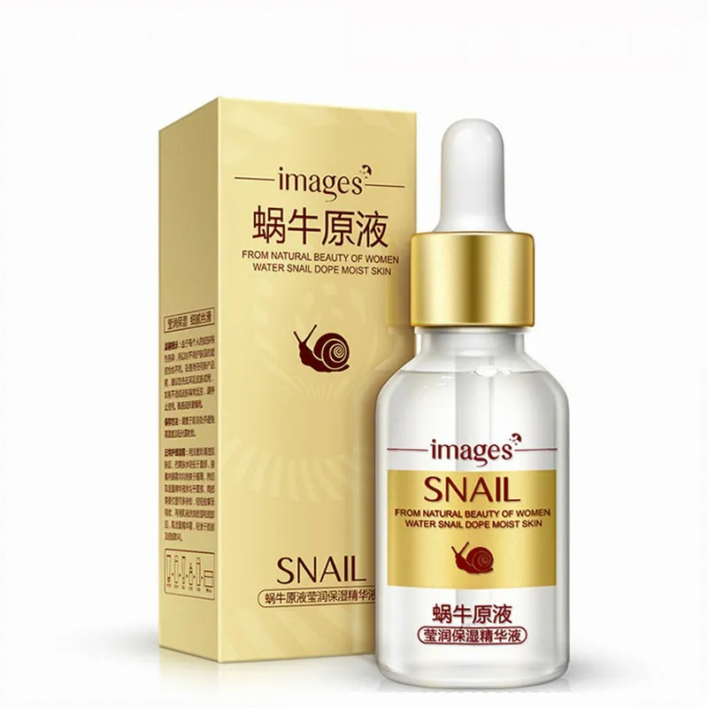 Snail Serum Collagen Skin Moisturizing Repair Facial Care Hydrating Liquid Essence Face Cream