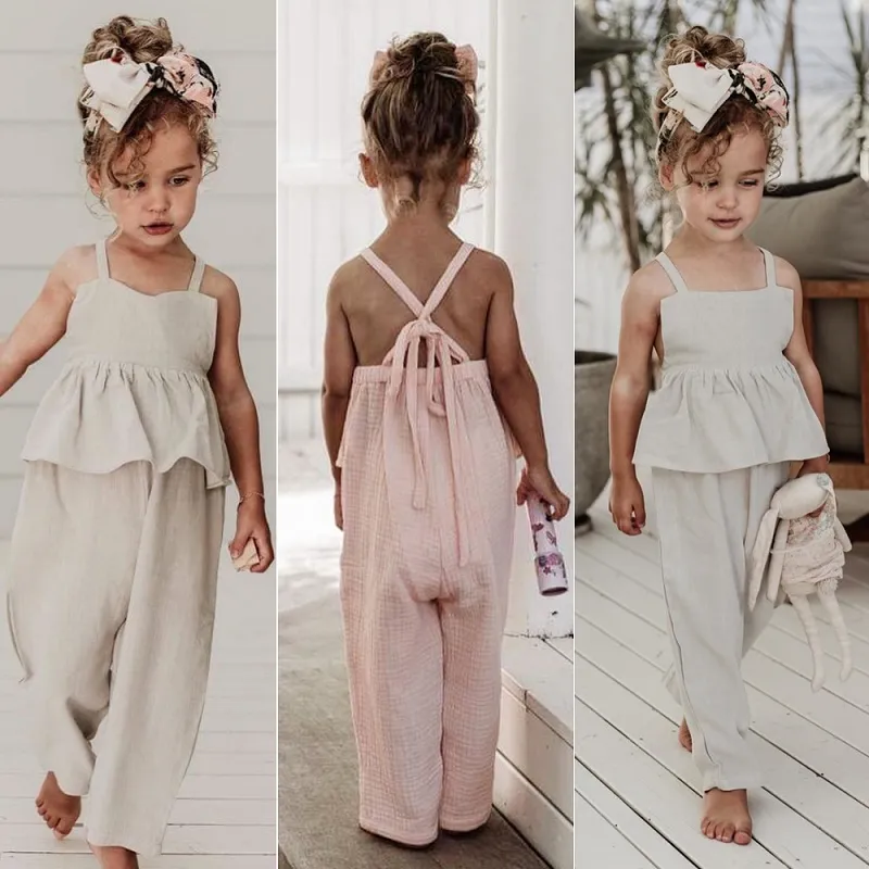 Baby girl jumpsuit dress on sale